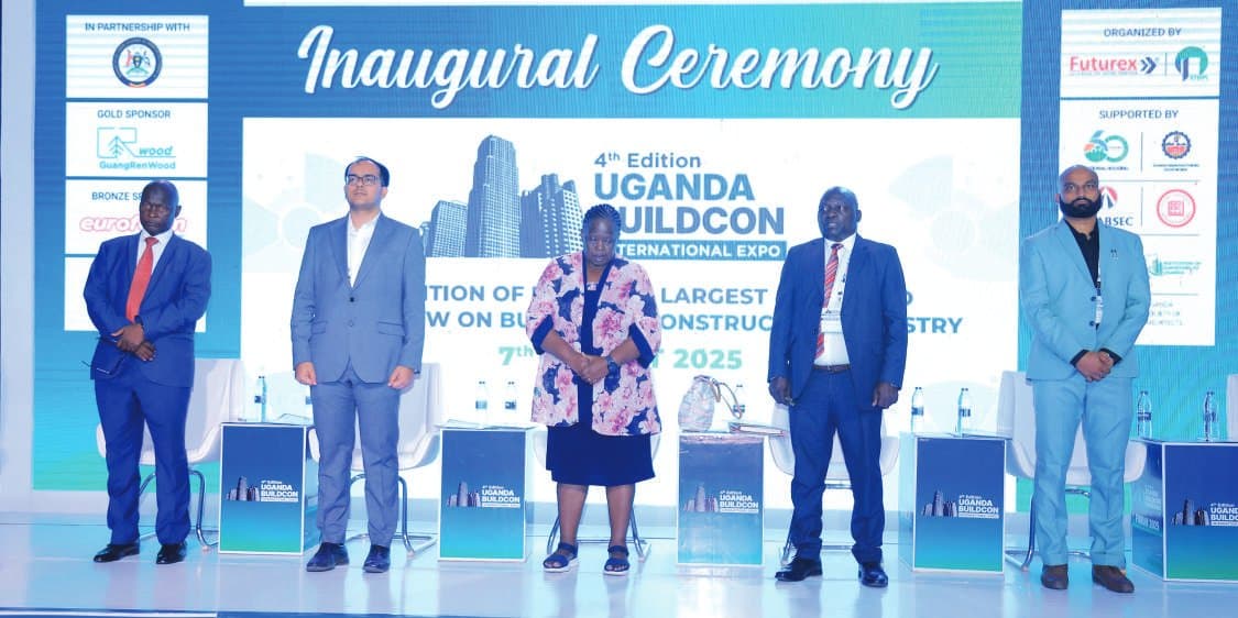Guests and partners at the Uganda Buildcon 2025 opening